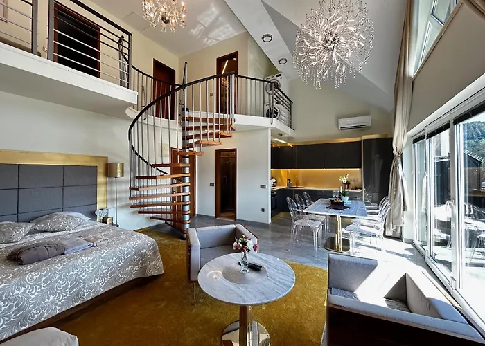 Duplex Penthouse Rosa 公寓 博德森特克